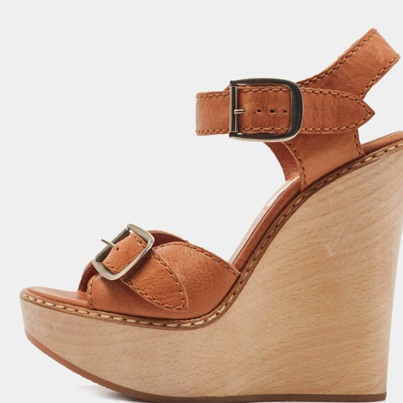 Gorgeous tan Chloe sandals Size 39 - Picture 2 of 9